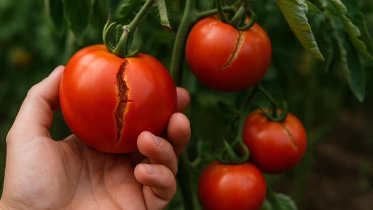 Pozor na praskající rajčata. Příčina bývá jednodušší, než si myslíte