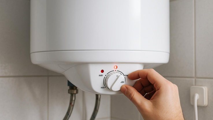Jak snížit spotřebu elektrického bojleru. Pomůže správná teplota