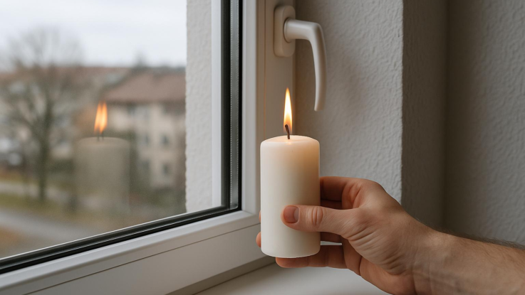 tento trik pomuze odhalit netesnosti oken zvladnete ho behem nekolika minut Tento trik pomůže odhalit netěsnosti oken. Zvládnete ho během několika minut