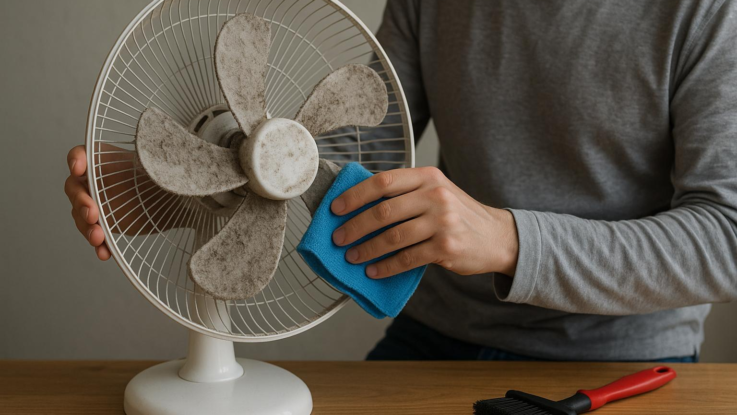 Jak vyčistit ventilátor. Bude foukat lépe a tišeji