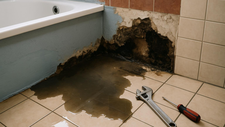 nikdy nepodcenujte hydroizolaci koupelny opravy byvaji velmi drahe Nikdy nepodceňujte hydroizolaci koupelny. Opravy bývají velmi drahé