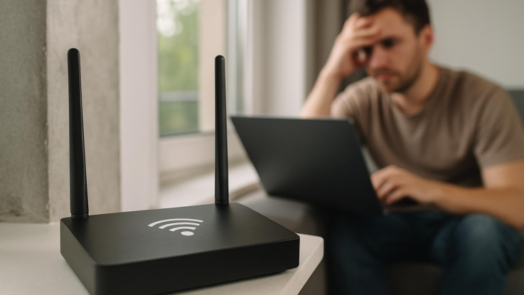 pozor na spatne umisteni wi fi routeru internet muze byt vyrazne pomalejsi Pozor na špatné umístění Wi-Fi routeru. Internet může být výrazně pomalejší